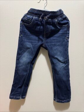 Cat & Jack Kids Dark Blue Stretch Denim Jogger Pants